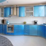 set cuisine bleu