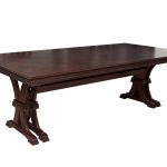 Table coulissante en bois Gaur