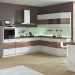 cuisine design blanc beige