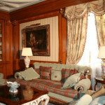 intérieur de fauteuil anglais