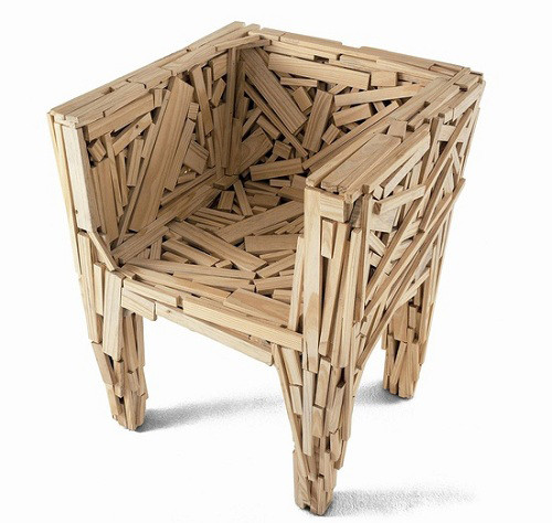 chaise de design intéressant faites-le vous-même