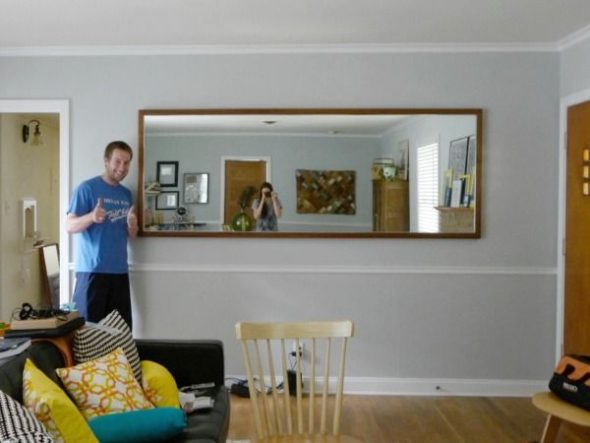 comment accrocher un miroir