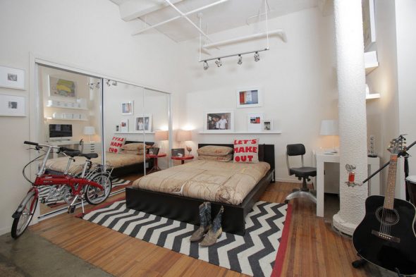 chambre d'adolescent