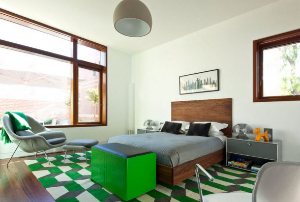 conception de la chambre de l'adolescence