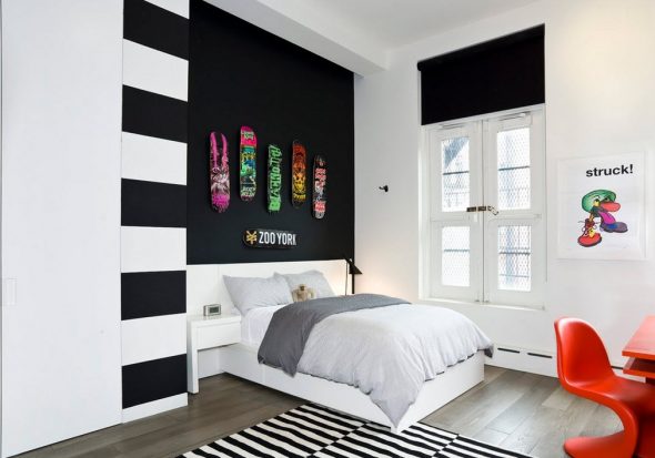 chambre d'adolescent