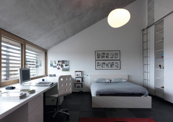 conception de la lumière de la chambre ado