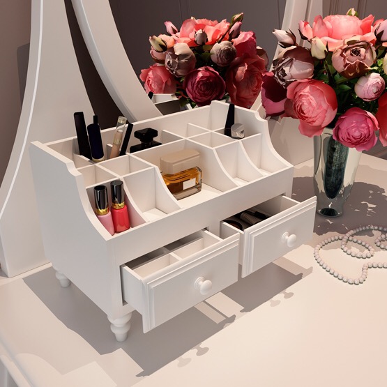 idées de design de commode pour les cosmétiques
