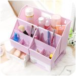 commode pour cosmétiques rose