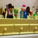Commode pour cosmétiques vert