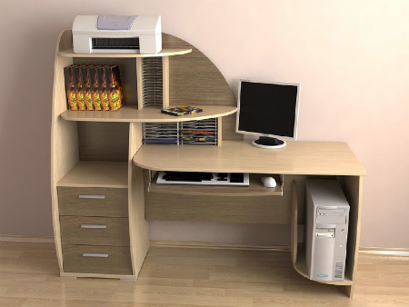  bureau d'ordinateur pour l'étudiant