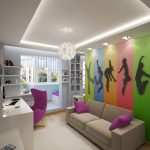 la chambre de l'adolescent est belle