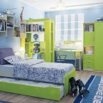 chambre d'adolescent lumineuse