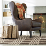 Chaise grise anglaise