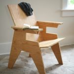 fauteuil design en contreplaqué