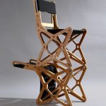 fauteuil en contreplaqué