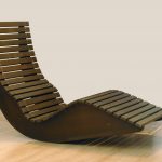 chaise en contreplaqué