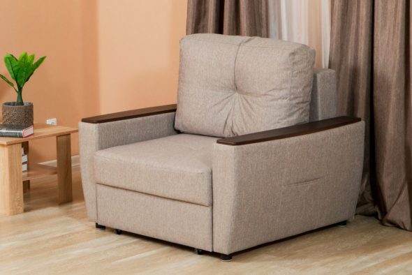 fauteuil gris