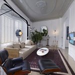 chaise avec repose-pieds photo