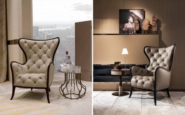 fauteuil de style anglais
