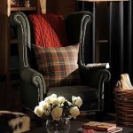 Chaise noire anglaise