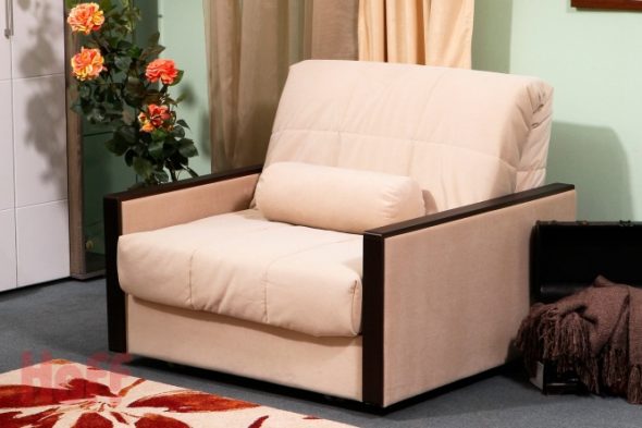 fauteuil couleur pêche