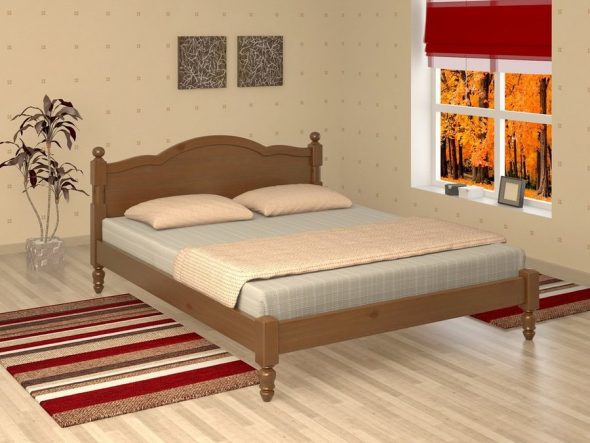 intérieur de la chambre avec un lit