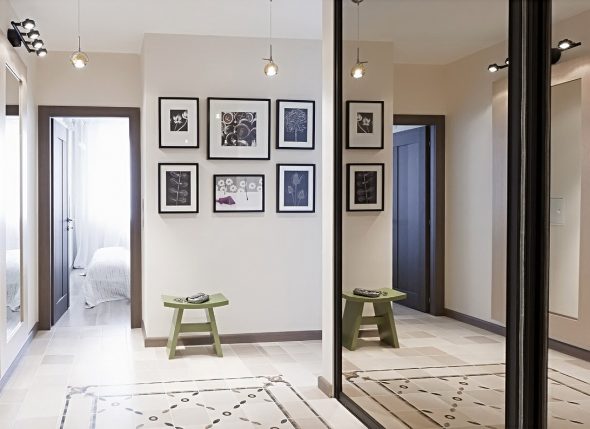 miroir de couloir