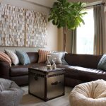 meubles sans cadre dans le salon photo