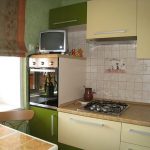 meubles de cuisine brillants