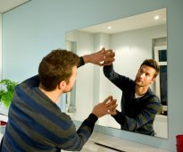 installation de miroir