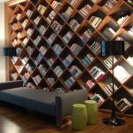 bibliothèque inhabituelle