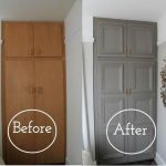 armoire convertie à l'intérieur