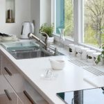 table brillante de cuisine
