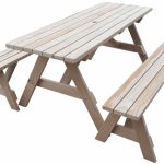 table et bancs de jardin