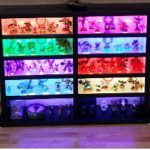 rack avec des lumières pour les jouets