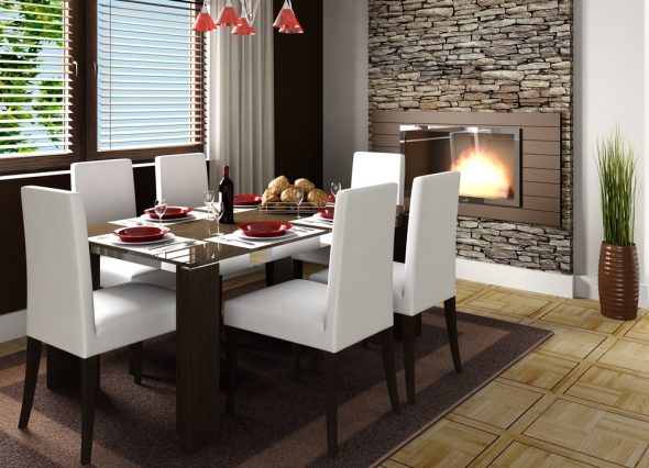 tables dans le salon
