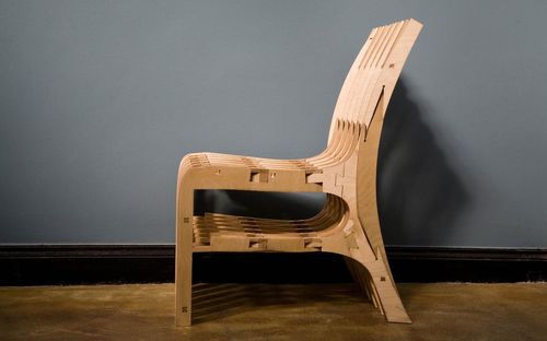 chaises en contreplaqué pour enfants