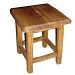 vue de dessus de tabouret
