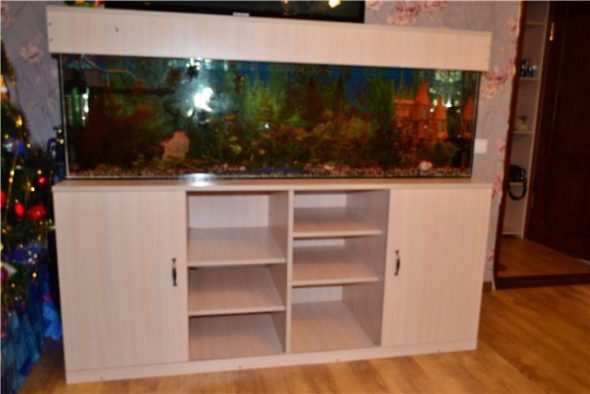 piédestal pour la fabrication d'aquarium