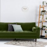 salon canapé vert