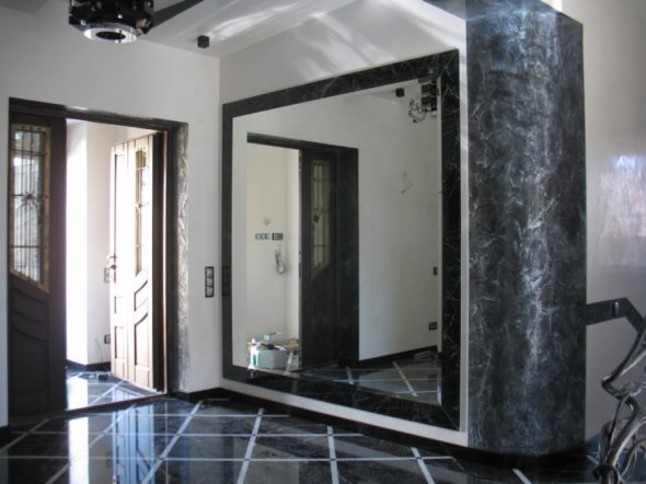 miroir de couloir