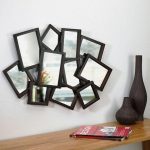 miroir dans le couloir design inhabituel