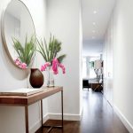 miroir dans le couloir rond