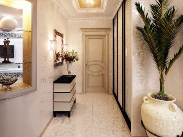miroir de couloir