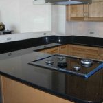 plateau de table noir