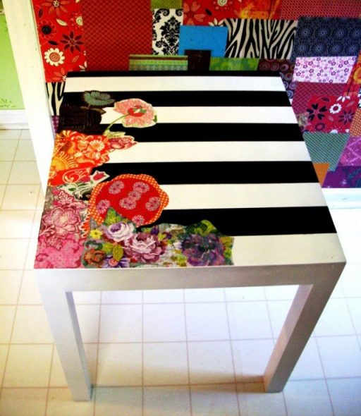 Décoration de table de cuisine bricolage