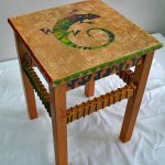 Tabourets de décoration - faites des découpages faites-le vous-même