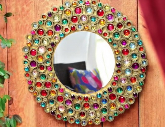 Des miroirs de style boho faites-le vous-même