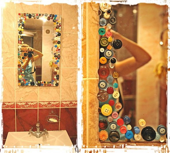Décoration de miroir