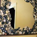 Bricolage miroir pour la salle de bain